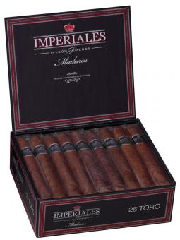 Imperiales by León Jimenes Toro Maduro 25 Stück = Kiste (-3% CV24-Kistenrabatt)