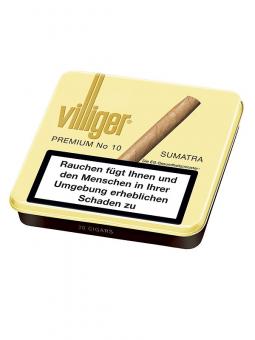 Villiger Premium No. 10 Sumatra 20 Stück = Packung (-3% CV24-Packungsrabatt) 20 Stück = Packung (-3% CV24-Packungsrabatt)