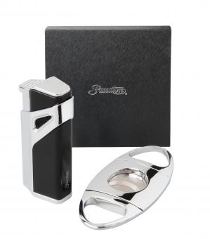 Passatore Feuerzeug & Cutter Set  