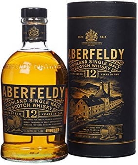Aberfeldy 12 Jahre  700 ml = Flasche Geschenktube