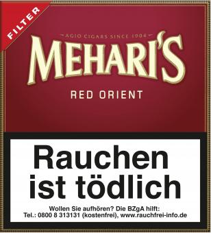 Agio Mehari´s Red Orient Filter 20 Stück = Packung (-3% CV24-Packungsrabatt) 20 Stück = Packung (-3% CV24-Packungsrabatt)