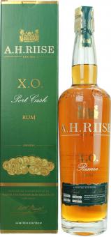 A.H. Riise X.O. Port Cask Rum 700 ml = Flasche 