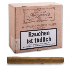 Partageno Cigarillo 3450 Sumatra 50 Stück = Kiste (-3% CV24-Kistenrabatt) 50 Stück = Kiste (-3% CV24-Kistenrabatt)