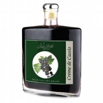 The Blue Bottle Company Selection Own Brand Creme de Cassis 500 ml = Flasche 