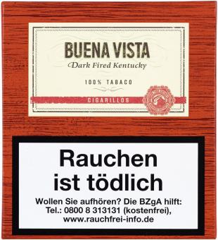 Buena Vista Dark Fired Kentucky Cigarillos 20 Stück = Packung (-3% CV24-Packungsrabatt) 