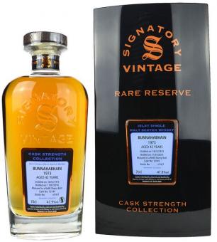 Bunnahabhain 1973/2016 Signatory Vintage Rare Reserve 700 ml = Flasche