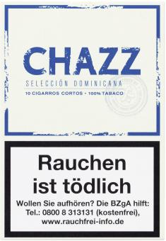 Chazz Cigarros Cortos Selección Dominicana 10 Stück = Packung (-3% CV24-Packungsrabatt) 10 Stück = Packung (-3% CV24-Packungsrabatt)