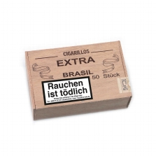 Cigarillos Extra Brasil 50 Stück = Kiste (-3% CV24-Kistenrabatt) 50 Stück = Kiste (-3% CV24-Kistenrabatt)