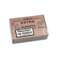 Cigarillos Extra Sumatra 50 Stück = Kiste (-3% CV24-Kistenrabatt) 50 Stück = Kiste (-3% CV24-Kistenrabatt)