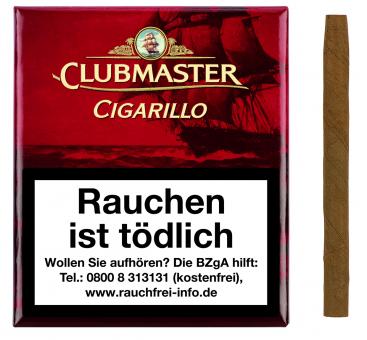 Clubmaster Cigarillo Red (Vanilla) 20 Stück = Packung (-3% CV24-Packungsrabatt)