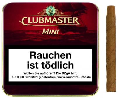 Clubmaster Mini Red (Vanilla) 20 Stück = Packung (-3% CV24-Packungsrabatt)