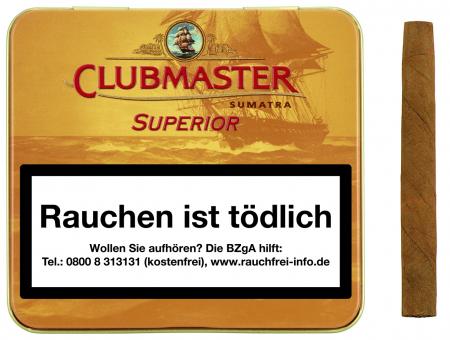 Clubmaster Superior Sumatra 20 Stück = Packung (-3% CV24-Packungsrabatt)
