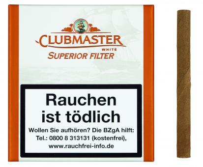 Clubmaster Superior Filter White 20 Stück = Packung (-3% CV24-Packungsrabatt)