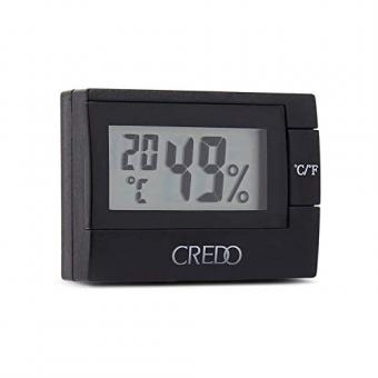 Credo Digital-Hygro/Thermometer in schwarz 