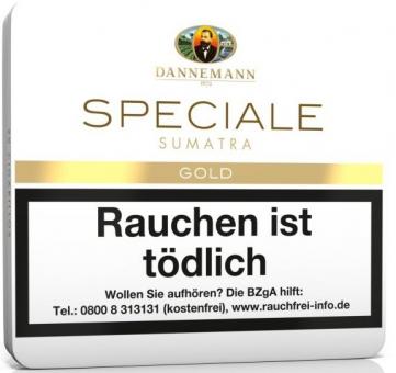 Dannemann Speciale Gold Sumatra (Neue Verpackung) 20 Stück = Packung (-3% CV24-Packungsrabatt)
