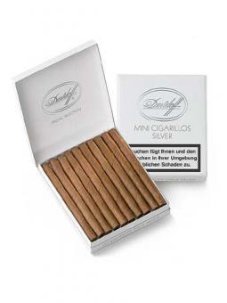 Davidoff Mini Cigarillos Silver 20 Stück = Packung (-3% CV24-Packungsrabatt)
