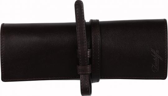 Davidoff Cigarren Etui Reisehumidor Leder Rollbeutel 
