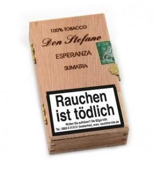 Don Stefano Esperanza Sumatra 10 Stück = Holzschachtel (-3% CV24-Kistenrabatt)