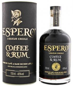 Espero Liqueur Creole Coffee & Rum by John Aylesbury 700 ml = Flasche 