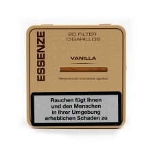 Essenze V Filter Cigarillos (Vanilla) 20 Stück = Packung (-3% CV24-Packungsrabatt) 