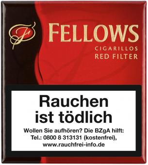 Fellows Red Filter (ehemals Vanilla) 20 Stück = Packung (-3% CV24-Packungsrabatt) 