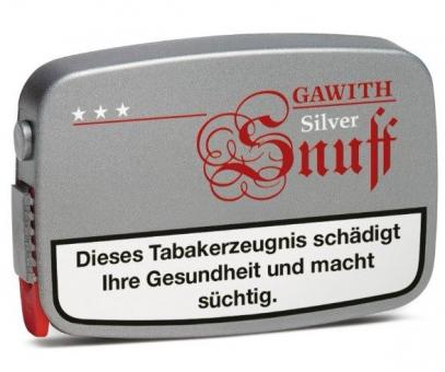 Gawith Silver (Cola) Snuff 10g 1 Stück = Einzelbox 10g