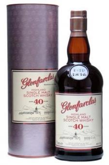 Glenfarclas 40 Jahre Highland Single Malt Whisky 700 ml = Flasche 