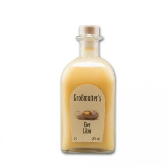 Großmutter's Eierlikör 500 ml = Flasche 