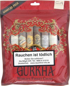 Gurkha Humipack Sampler Pack Nicaragua 6-er Pack 6 Stück = Packung (-3% CV24-Packungsrabatt) 6 Stück = Packung (-3% CV24-Packungsrabatt)