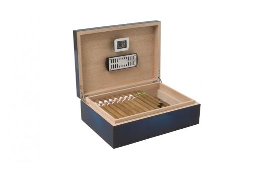Humidor blau mit Farbverlauf hi-gloss  