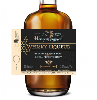HeiligenBergFeld Distillery Whisky Liquer Edition 500 ml = Flasche 