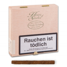 HOUSE OF SMOKE Private Sumatra 20 Stück = Kiste (-3% CV24-Kistenrabatt) 20 Stück = Kiste (-3% CV24-Kistenrabatt)
