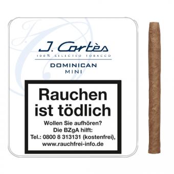 J. Cortès Dominican Mini 20 Stück = Packung (-3% CV24-Packungsrabatt) 20 Stück = Packung (-3% CV24-Packungsrabatt)