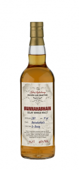 Bunnahabhain 14 Jahre 2001 Private Cask Selection by John Aylesbury 700 ml = Flasche