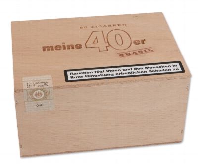 Meine 40er Brasil 50 Stück = Kiste (-3% CV24-Kistenrabatt) 50 Stück = Kiste (-3% CV24-Kistenrabatt)
