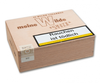 Meine Wilde Cigarros Sumatra Style 50 Stück = Kiste (-3% CV24-Kistenrabatt) 