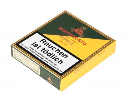 Montecristo Open Mini 20 Stück = Packung (-3% CV24-Packungsrabatt)