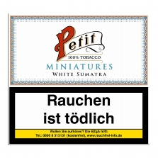 Nobel Petit Miniatures White Sumatra Cigarillos 10 Stück = Packung (-3% CV24-Packungsrabatt)