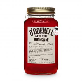 O´Donnell Moonshine Wilde Beere 25%  350 ml = Flasche (ohne Ausgiesser)