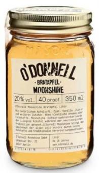 O´Donnell Moonshine Bratapfel 20%  350 ml = Flasche (ohne Ausgiesser)