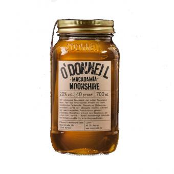 O´Donnell Moonshine Macadamia 20% 700 ml = Flasche (ohne Ausgiesser)
