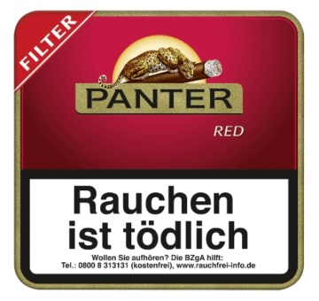 Panter Red Filter 20 Stück = Dose (-3% CV24-Packungsrabatt) 20 Stück = Dose (-3% CV24-Packungsrabatt)