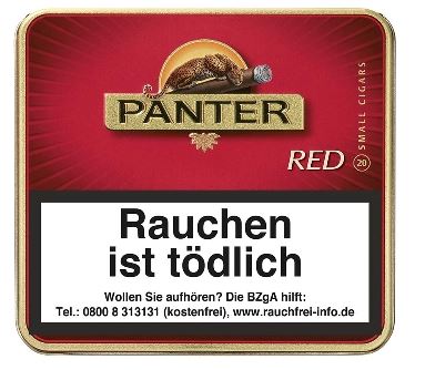 Panter Red 20 Stück = Dose (-3% CV24-Packungsrabatt) 20 Stück = Packung (-3% CV24-Packungsrabatt)