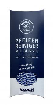 VAUEN Pfeifenreiniger mit Bürste (kurz)  80 Stück (1 Beutel)