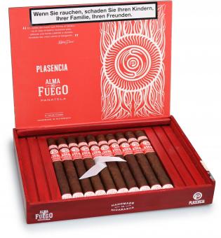 Plasencia Alma del Fuego Flama Panatela 10 Stück = Kiste (-3% CV24-Kistenrabatt)