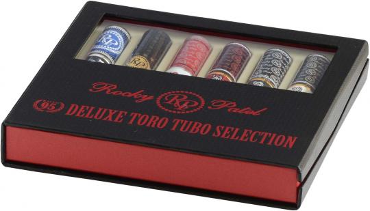 Rocky Patel Sampler Deluxe Toro Tubo Selection 6 Stück = Kiste (-3% CV24-Kistenrabatt)