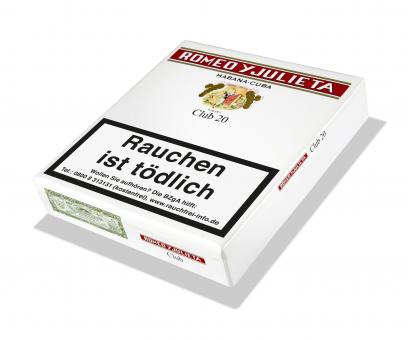 Romeo Y Julieta Club 20 Stück = Packung (-3% CV24-Packungsrabatt)