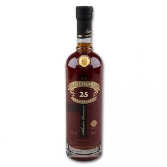 Ron Centenario Gran Reserva 25 Jahre Rum 700 ml = Flasche 