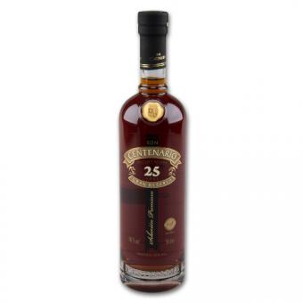 Ron Centenario Gran Reserva 25 Jahre Rum 700 ml = Flasche 