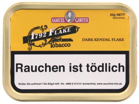 Samuel Gawith 1792 Flake 50g 50 g = 1 Dose 